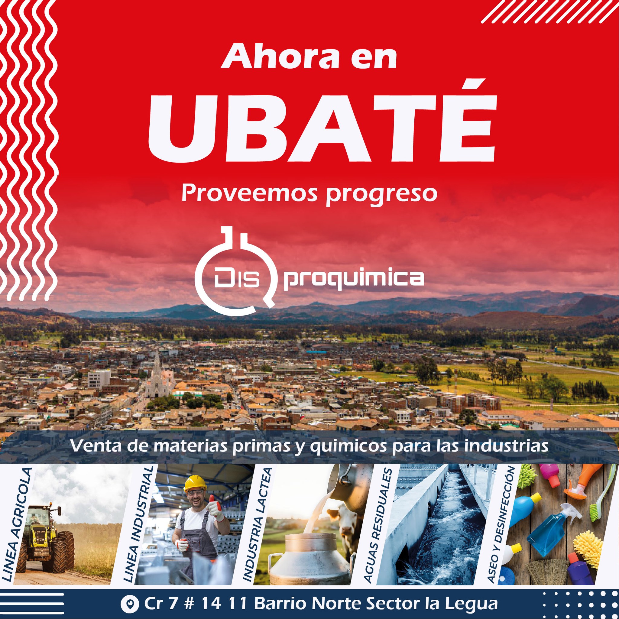 🌿🐄 ¡Ubate, Cundinamarca, Disproquimica te presenta nuestro nuevo punto de vent